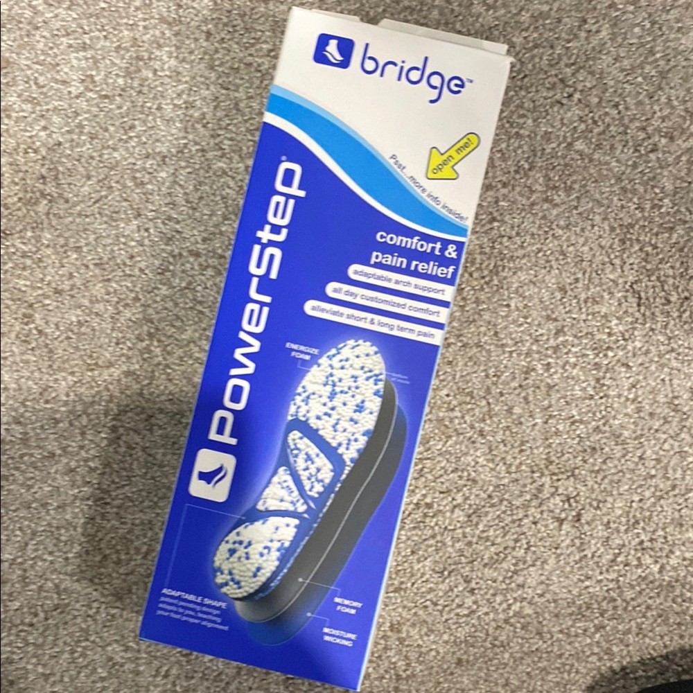 PowerStep Bridge Comfort Insoles
